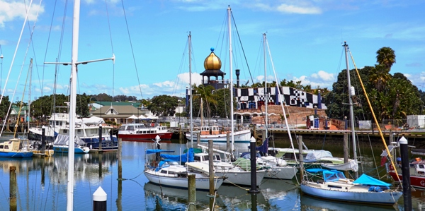 Geplantes Hundertwasser-Haus in Whangarei