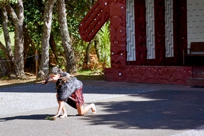 Powhiri at the Waitangi Treaty Grounds
