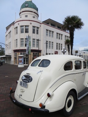 Napier und Hawke's Bay Reisetipps: Art Deco in Napier wohin man schaut