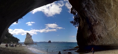 Coromandel Reisetipps: Cathedral Cove