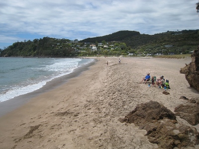 Coromandel Reisetipps: Hot Water Beach