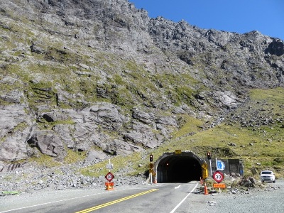 Tipps zur Fiordland-Region - Milford Road Tunnel