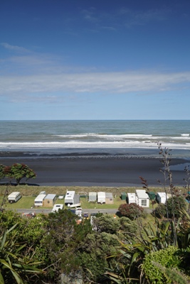 Taranaki Reisetipps - Camping in Mokau