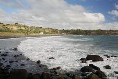 Taranaki Reisetipps - Surfstrand von Opunake