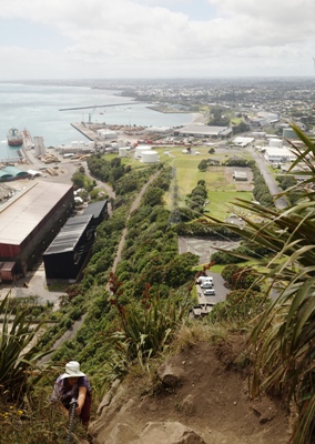 Taranaki Reisetipps - Paritutu Rock in New Plymouth