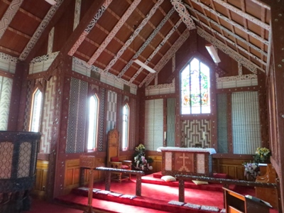 East Cape region: Tikitiki church