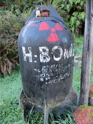 New Zealand risks and dangers: fun bomb at Gunn Camp