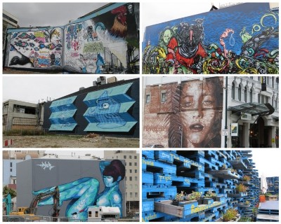 Christchurch travel tips - murals after the earthquake
