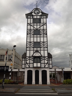 Taranaki travel tips - Stratford clocktower