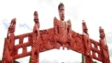 Maori culture New Zealand: Waitangi - at Te Tii Marae