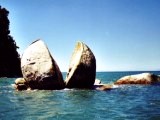 Nelson and Golden Bay region - Split Apple Rock